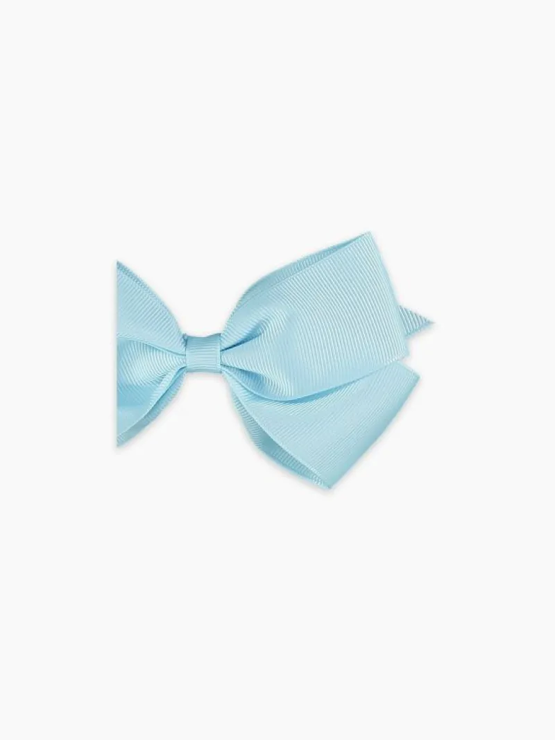 La Coqueta View All | Hair Accessories^Baby Blue Big Bow Girl Clip
