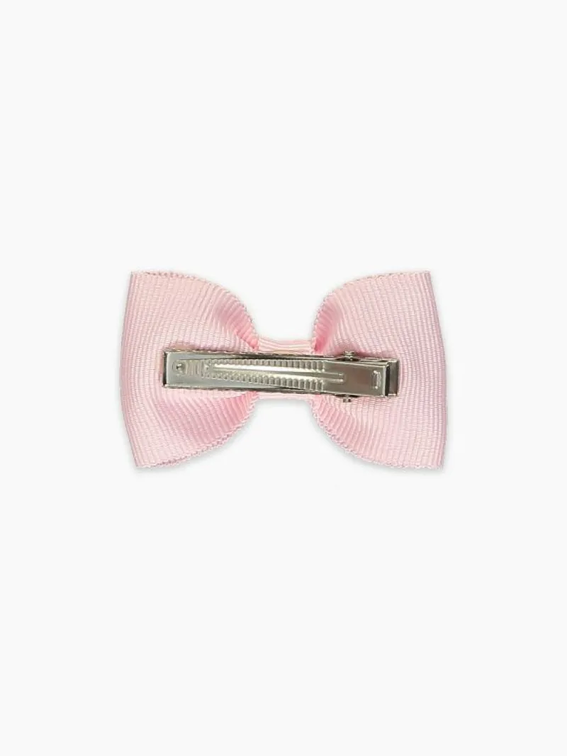 La Coqueta View All | Hair Accessories^Baby Pink Small Bow Girl Clip