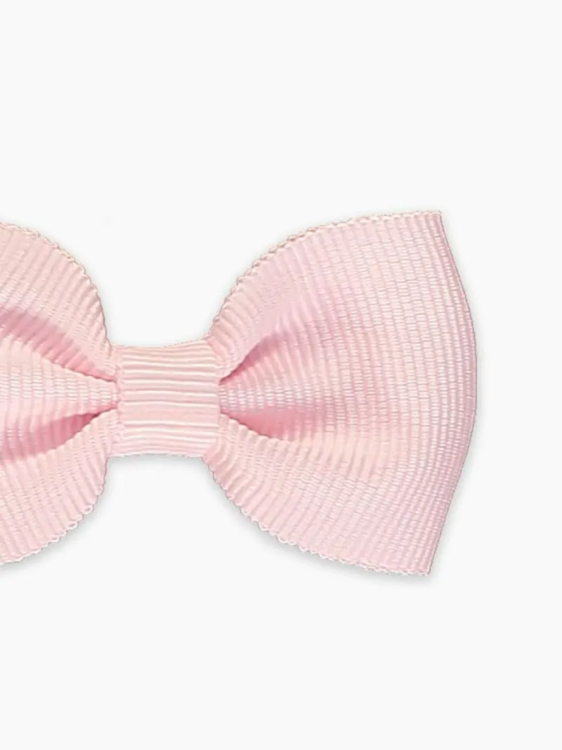 La Coqueta View All | Hair Accessories^Baby Pink Small Bow Girl Clip