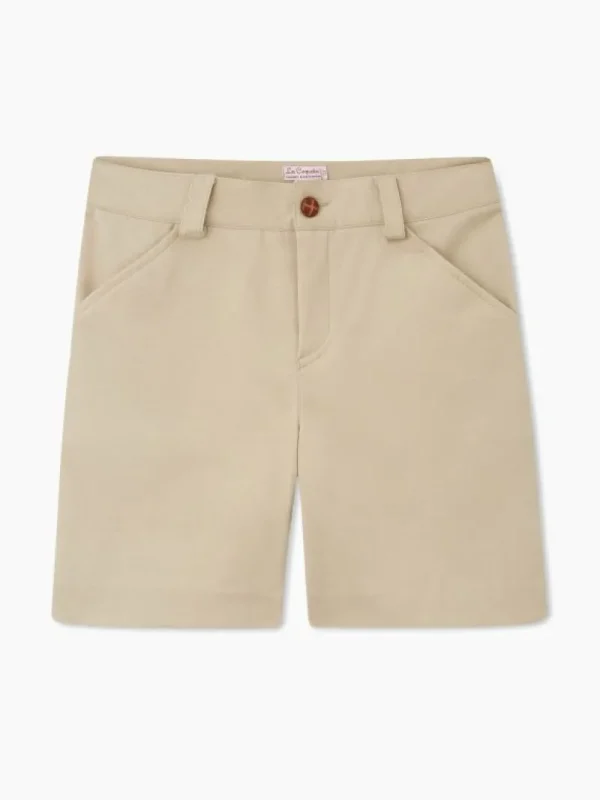 La Coqueta Pants, Jeans & Shorts^Beige Bocusi Boy Chino Shorts