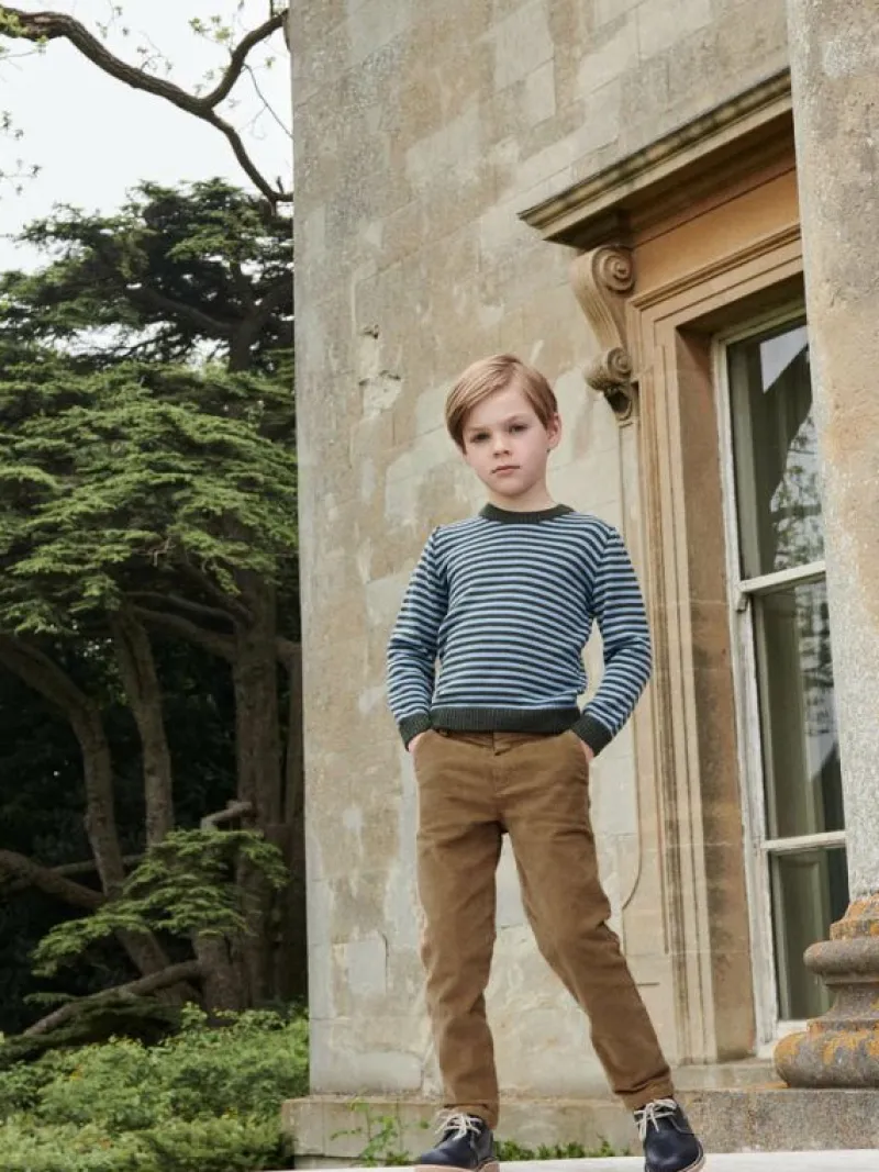 La Coqueta Pants, Jeans & Shorts^Biscuit Reinaldo Corduroy Boy Pants