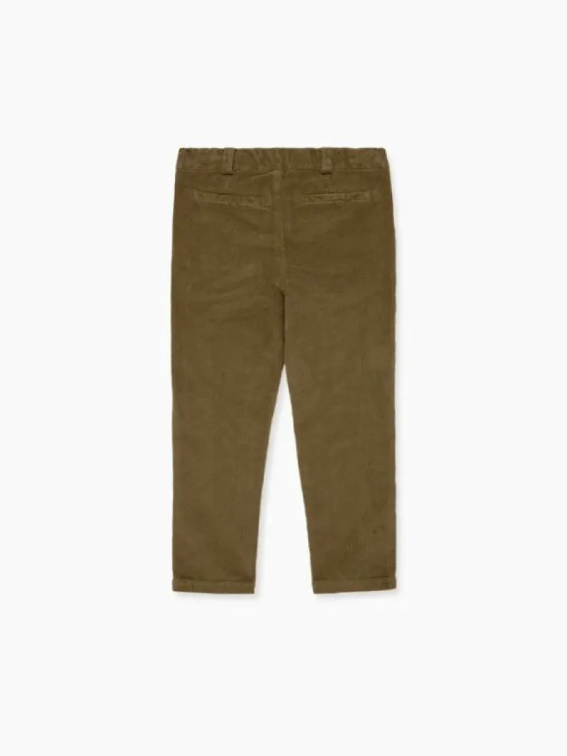 La Coqueta Pants, Jeans & Shorts^Biscuit Reinaldo Corduroy Boy Pants