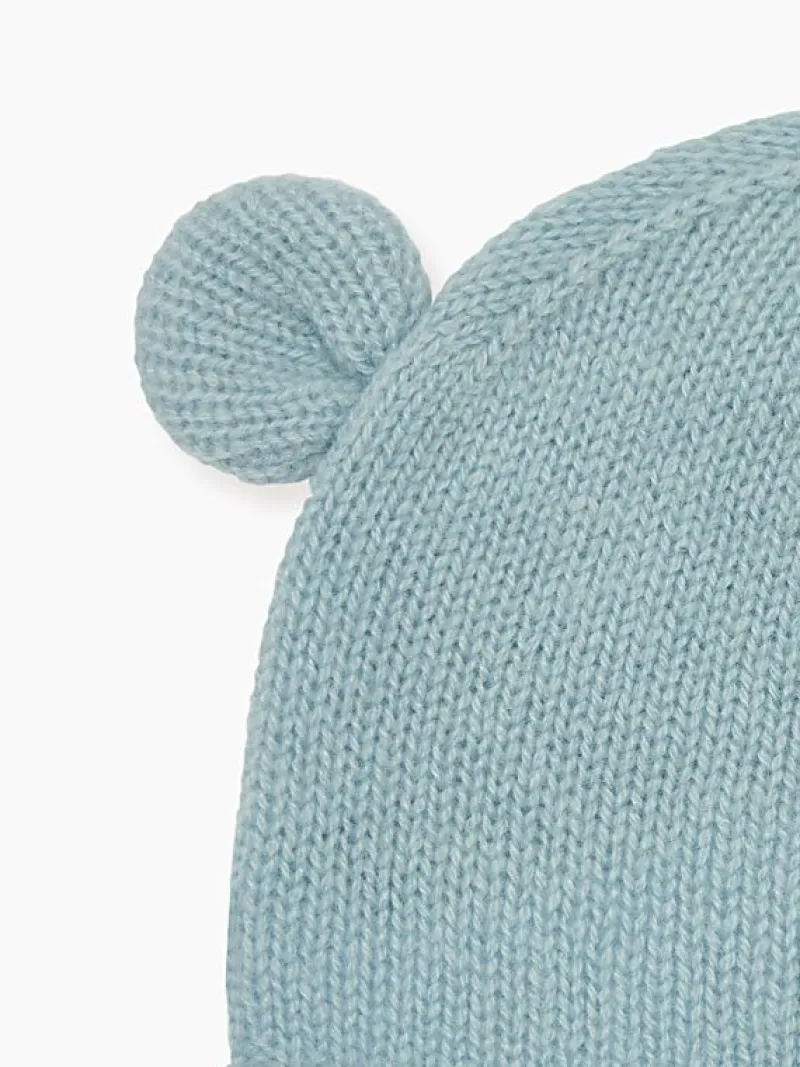 La Coqueta Accessories | Knitted Clothes & Accessories^Blue Gloria Cashmere Baby Hat