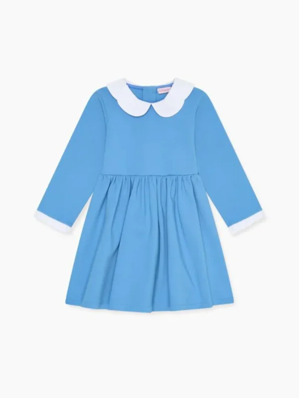 La Coqueta Dresses^Blue Marta Girl Dress