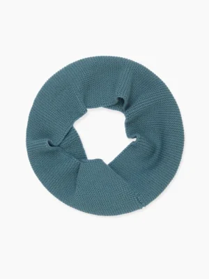 La Coqueta View All | Hats & Scarves^Blue Merino Snood