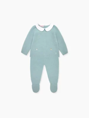 La Coqueta Knitted Clothes & Accessories | View All^Blue Palmira Cashmere Baby Set