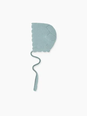 La Coqueta Accessories | Knitted Clothes & Accessories^Blue Ramona Cashmere Baby Bonnet