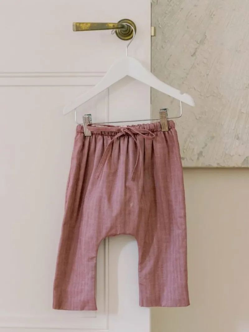 La Coqueta View All | Shorts & Pants^Burgundy Alex Baby Pants