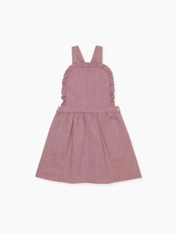 La Coqueta Skirts, Shorts & Culottes^Burgundy Alexa Girl Pinafore Skirt