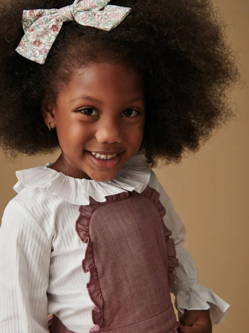 La Coqueta Skirts, Shorts & Culottes^Burgundy Alexa Girl Pinafore Skirt