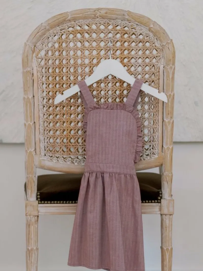 La Coqueta Skirts, Shorts & Culottes^Burgundy Alexa Girl Pinafore Skirt