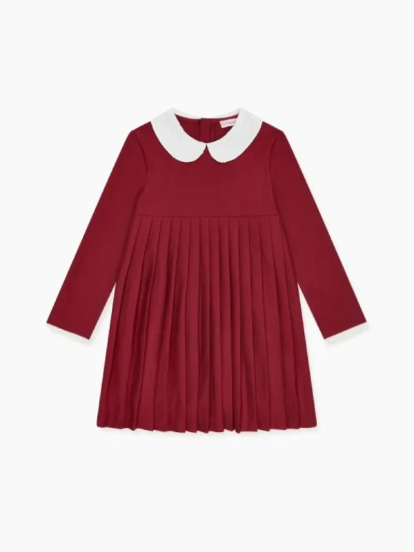 La Coqueta Dresses^Burgundy Anna Girl Empire Dress