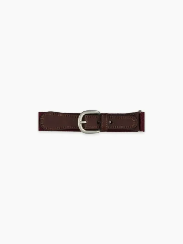 La Coqueta View All | Belts & Braces^Burgundy Boy Belt