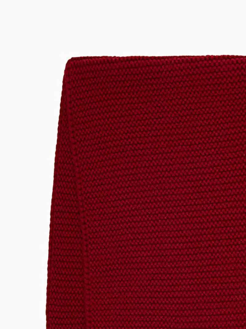 La Coqueta View All | Hats & Scarves^Burgundy Merino Kids Snood
