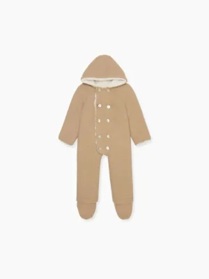 La Coqueta View All | Baby Boy^Camel Alejo Merino Baby Snowsuit