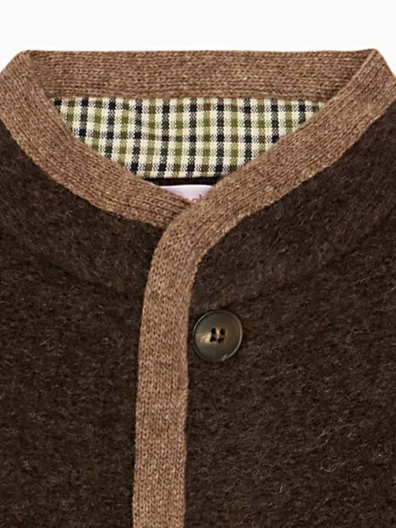 La Coqueta Coats & Jackets^Chocolate Brown Lorenzo Boy Jacket