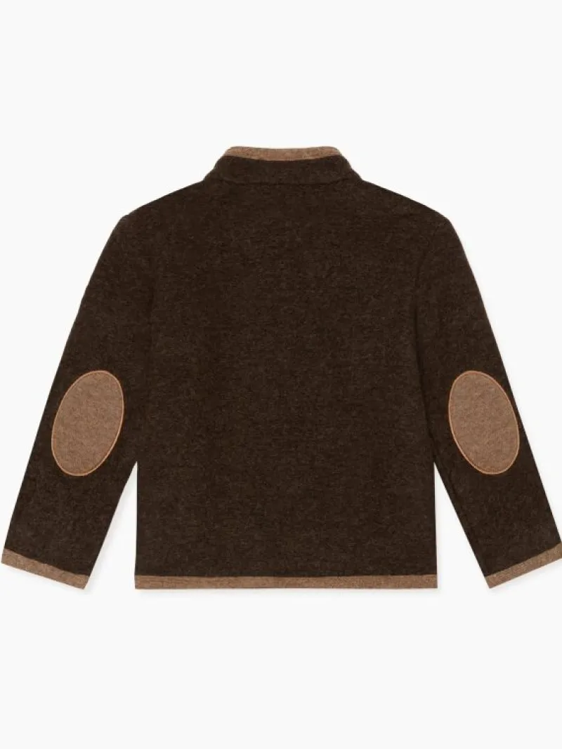 La Coqueta Coats & Jackets^Chocolate Brown Lorenzo Boy Jacket
