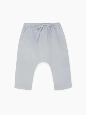 La Coqueta Baby Boy | Baby Girl^Dusty Blue Alex Baby Pants
