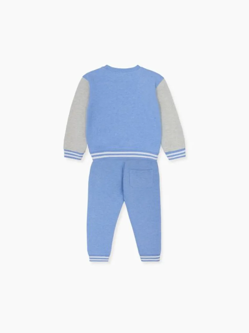 La Coqueta Shirts & Tops | Shirts & Tops^Dusty Blue Pernille Kids Tracksuit