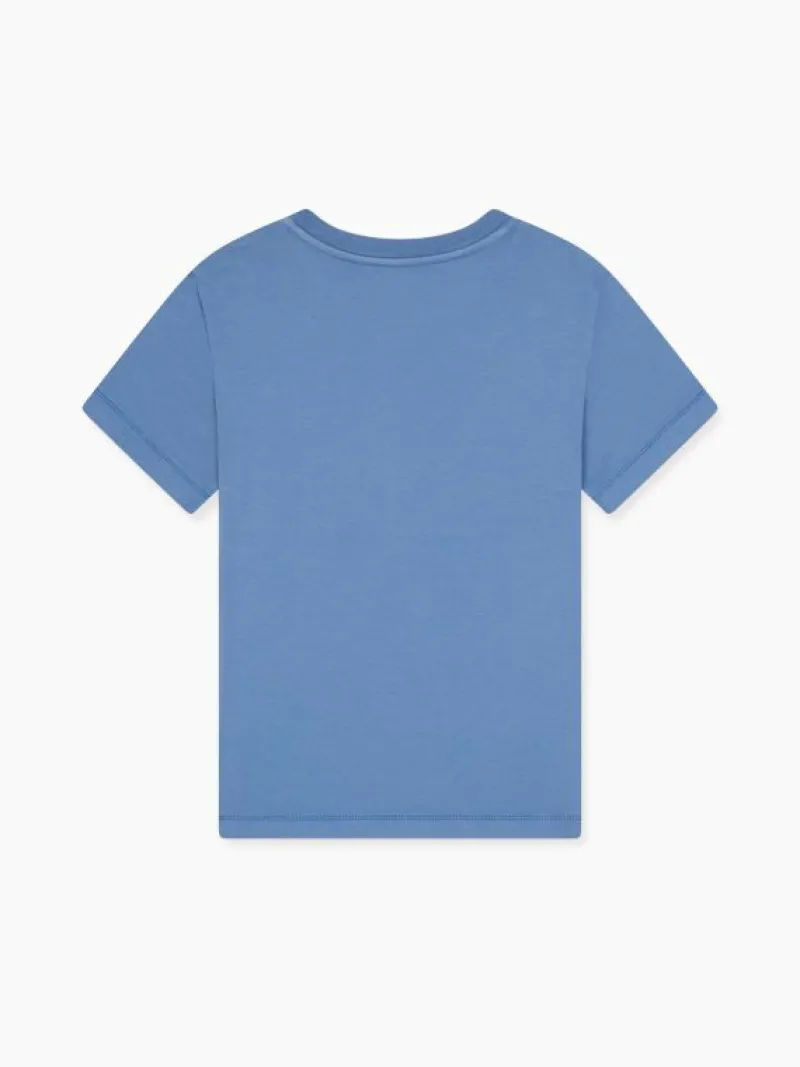 La Coqueta Shirts & Tops | Shirts & Tops^Dusty Blue Rafael Kids T-Shirt
