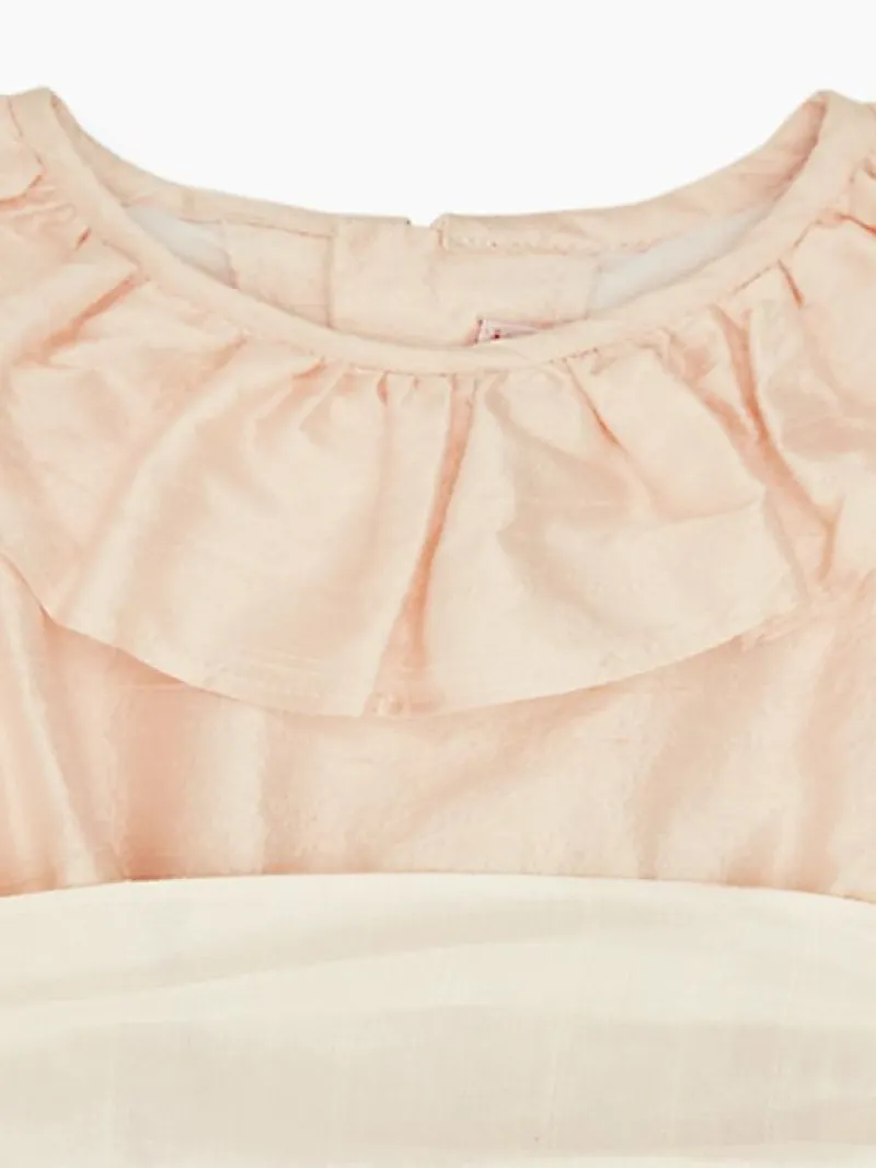 La Coqueta Dresses^Dusty Pink Azalea Ceremony Girl Silk Dress