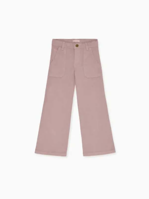 La Coqueta Pants, Jeans & Jumpsuits^Dusty Pink Enola Girl Wide Leg Jeans