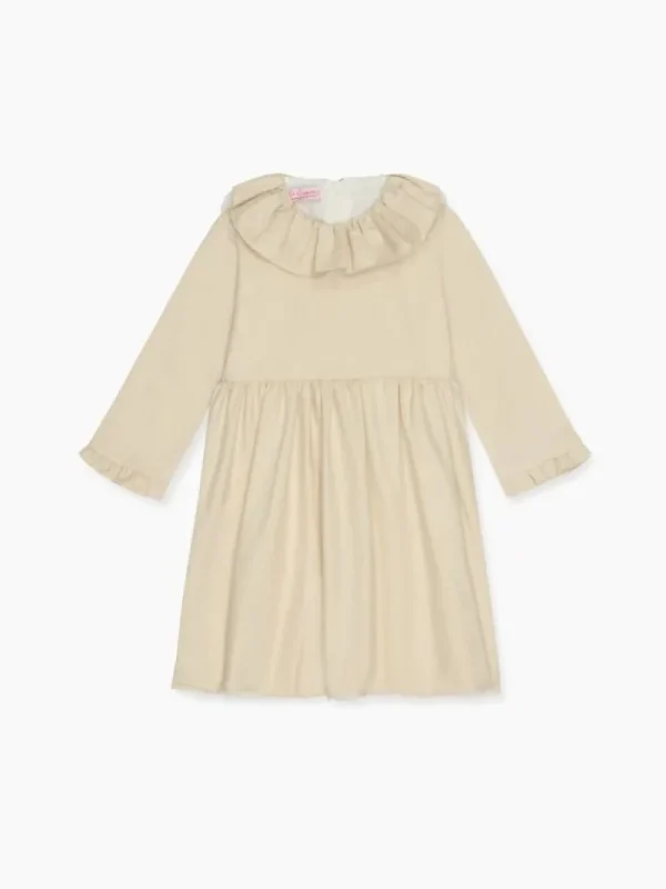 La Coqueta Dresses^Gold Otillie Girl Dress