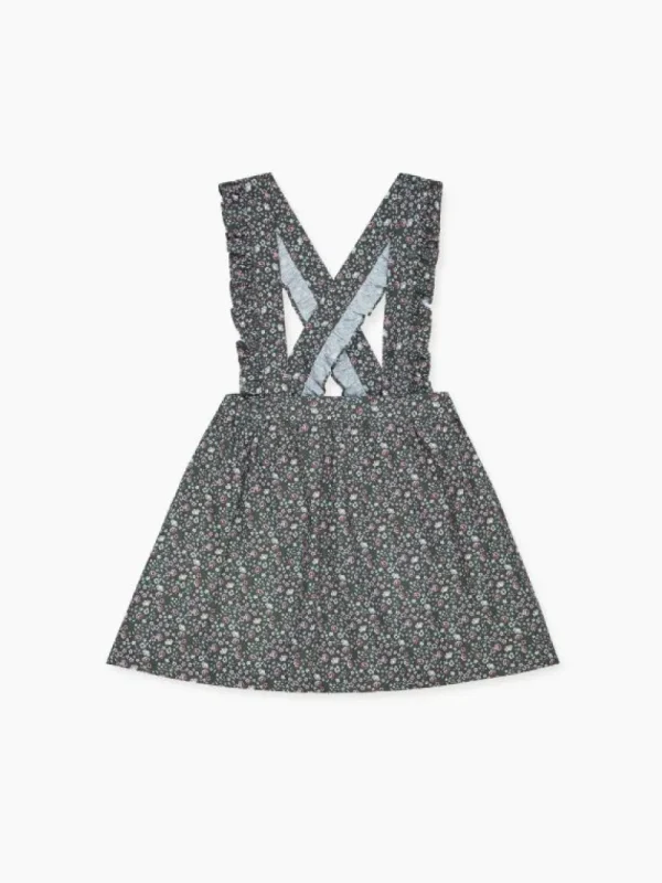 La Coqueta Skirts, Shorts & Culottes^Green Floral Agata Girl Skirt