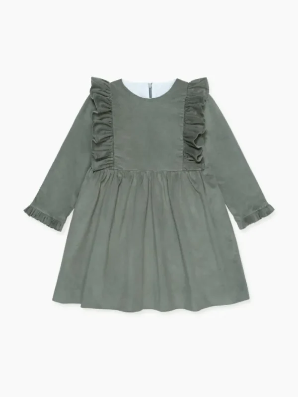 La Coqueta Dresses^Green Salma Girl Dress