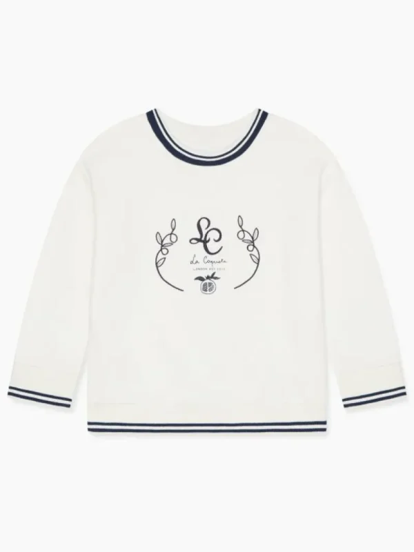 La Coqueta Shirts & Tops | Jumpers & Cardigans^Ivory Pernille Kids Sweatshirt