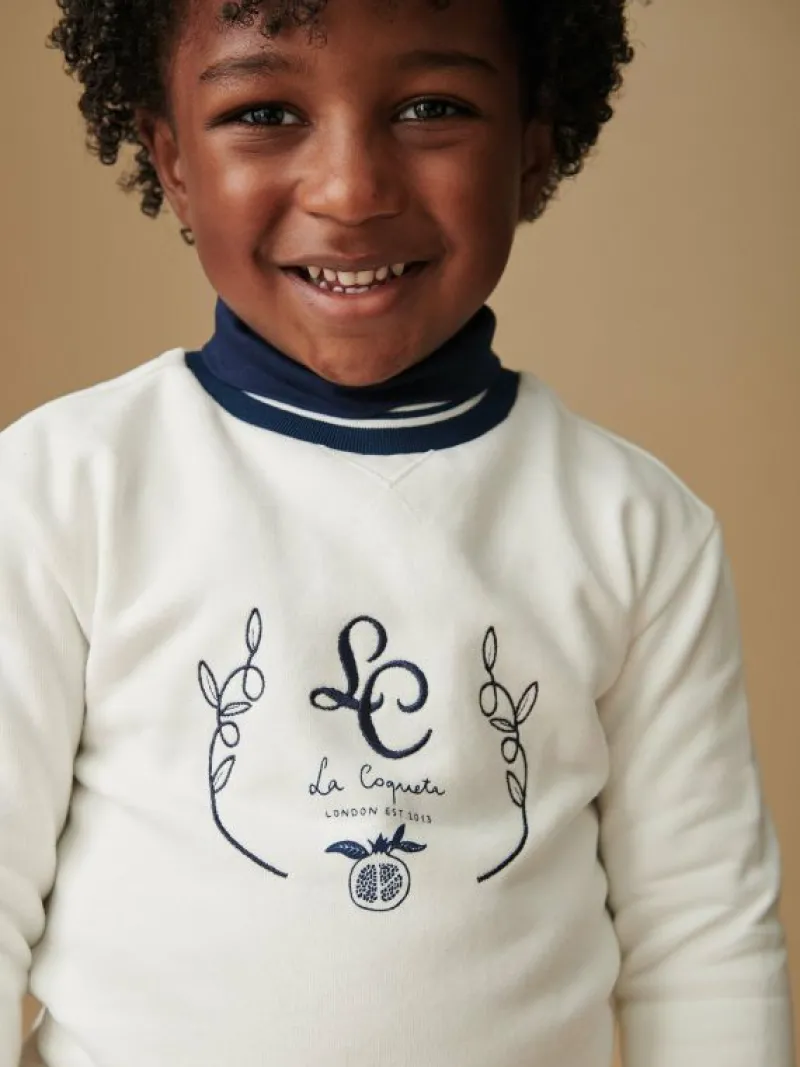 La Coqueta Shirts & Tops | Jumpers & Cardigans^Ivory Pernille Kids Sweatshirt