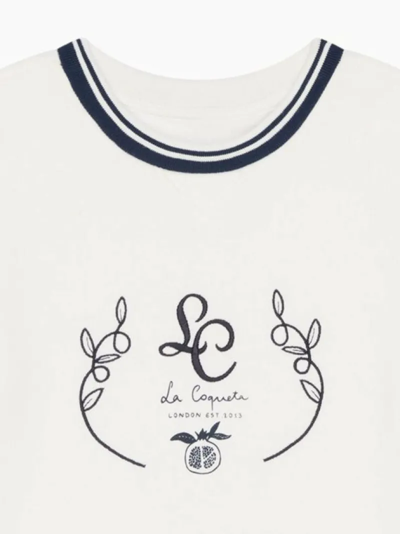 La Coqueta Shirts & Tops | Jumpers & Cardigans^Ivory Pernille Kids Sweatshirt
