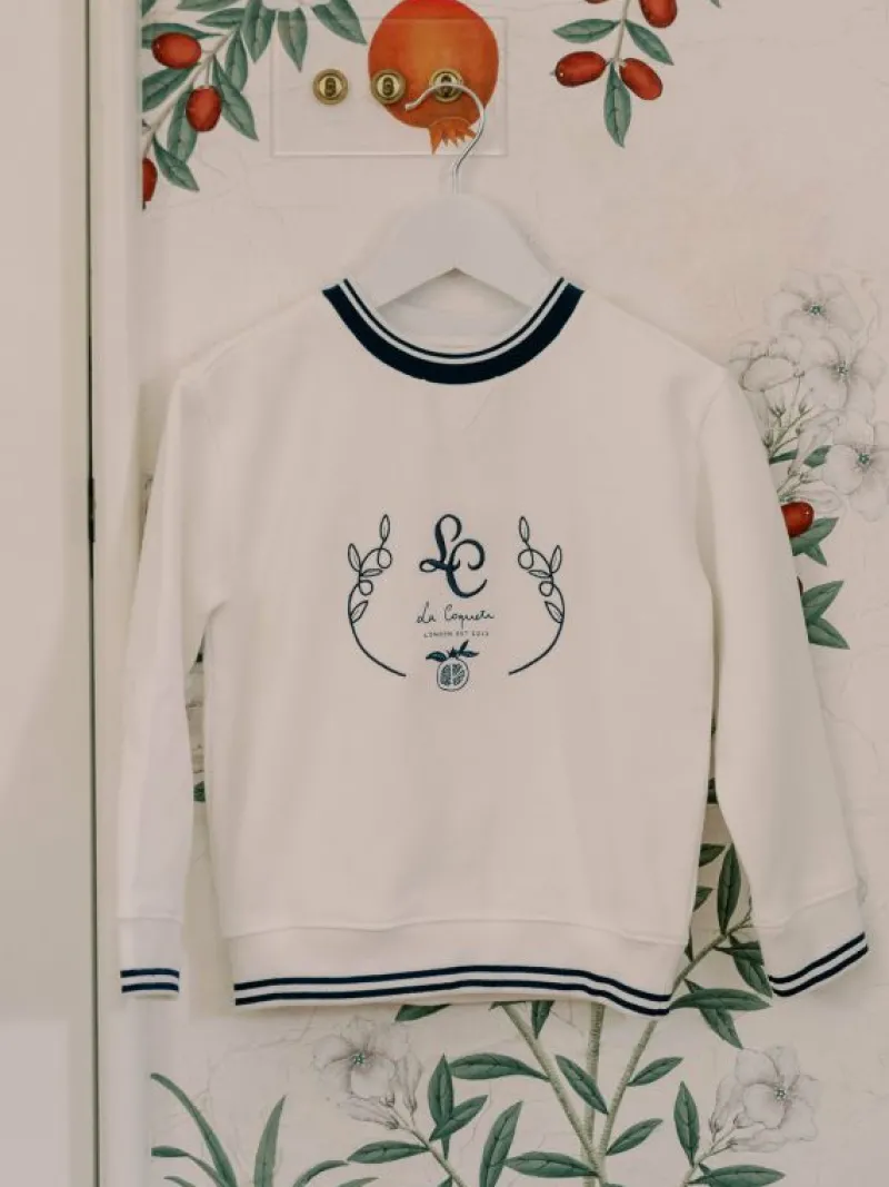 La Coqueta Shirts & Tops | Jumpers & Cardigans^Ivory Pernille Kids Sweatshirt