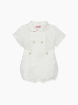 La Coqueta View All | Dresses & Sets^Ivory Rori Ceremony Baby Boy Set