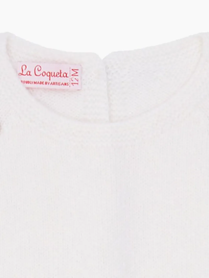 La Coqueta View All | Knitted Clothes & Accessories^Ivory Zoraida Cashmere Baby Set