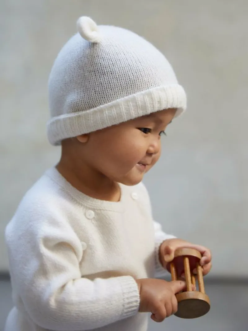 La Coqueta View All | Knitted Clothes & Accessories^Ivory Zoraida Cashmere Baby Set