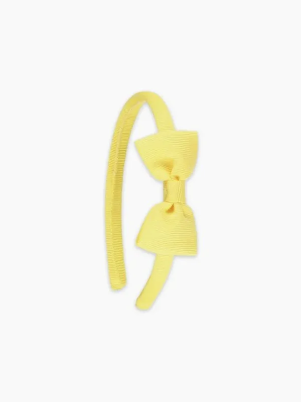 La Coqueta View All | Hair Accessories^Lemon Small Bow Girl Headband