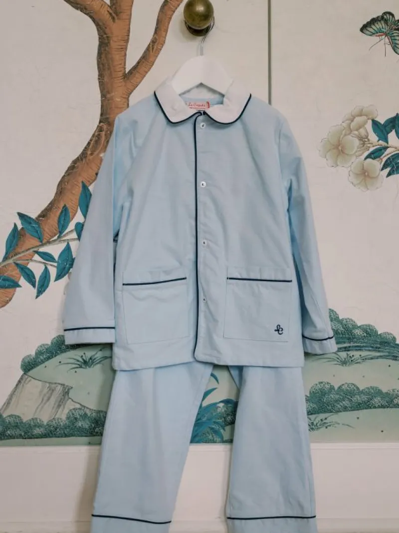 La Coqueta Pyjamas | Pyjamas^Light Blue Alejo Kids Pyjamas