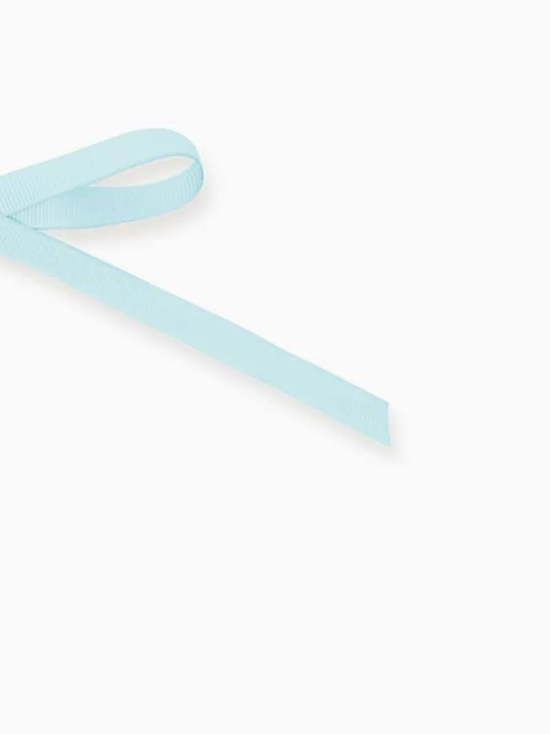 La Coqueta View All | Hair Accessories^Light Blue Long Bow Girl Clip
