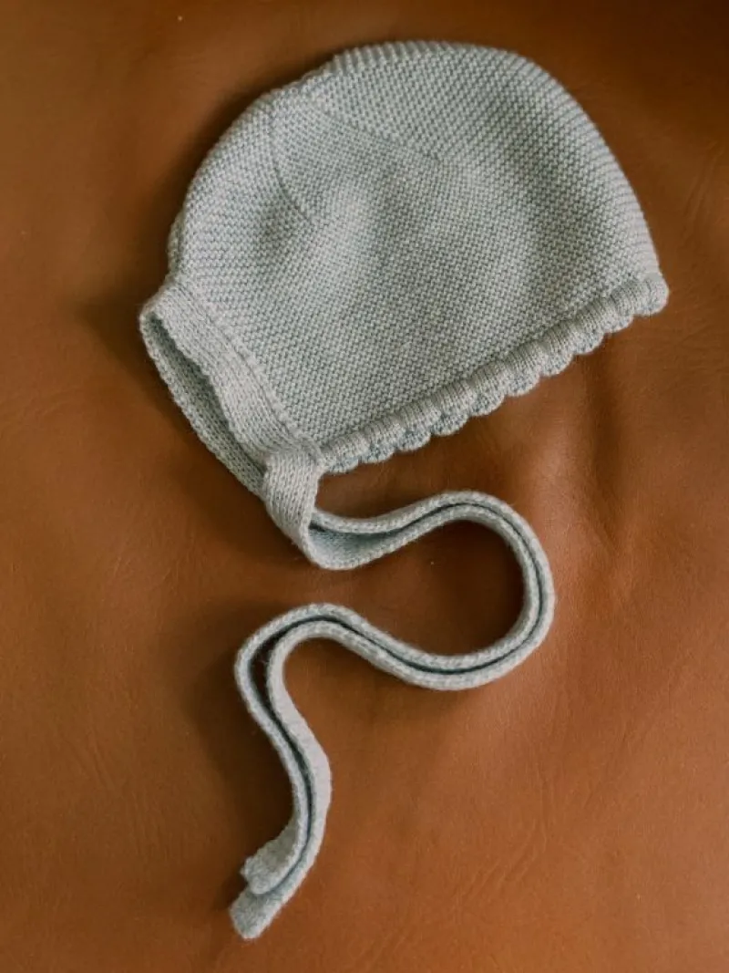 La Coqueta Knitted Clothes & Accessories | Baby Girl^Light Grey Melange Florentina Merino Baby Girl Knitted Gift Box Set