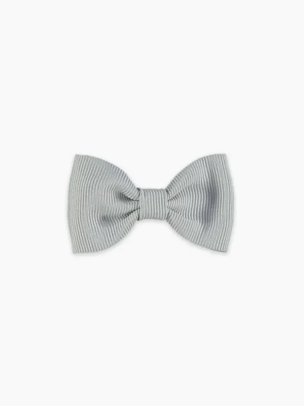 La Coqueta Hair Accessories | View All^Light Grey Small Bow Girl Clip