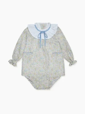 La Coqueta View All | Dresses & Sets^Lilac Floral Odisea Baby Girl Set