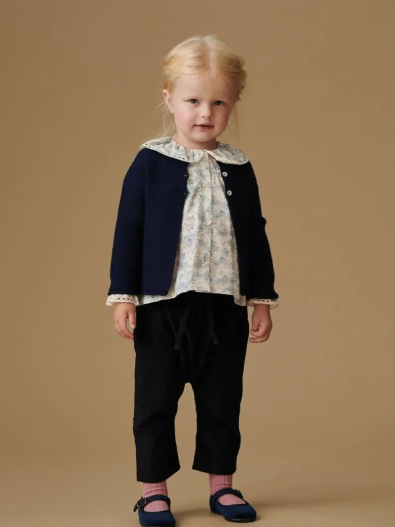 La Coqueta View All | Shorts & Pants^Navy Alex Baby Pants