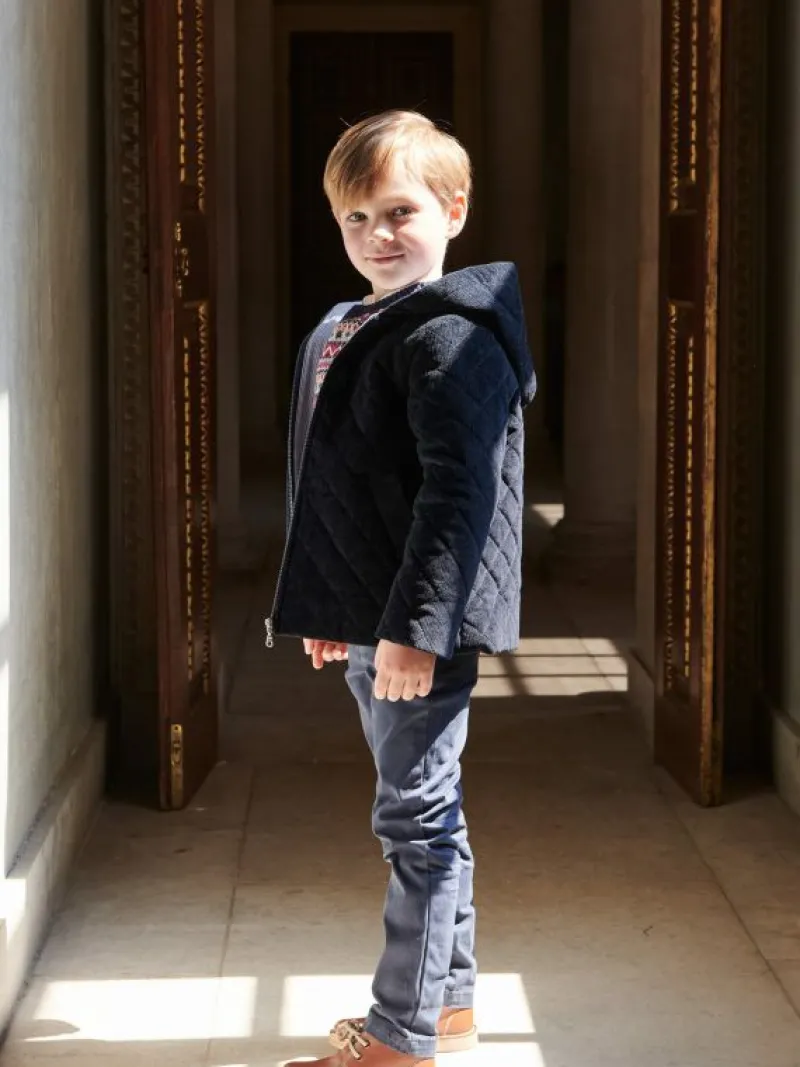 La Coqueta Coats & Jackets^Navy Olfo Boy Jacket