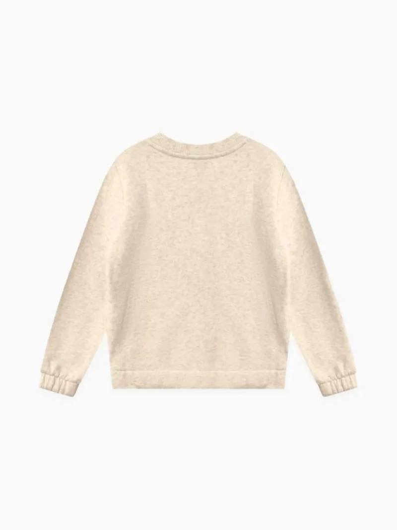 La Coqueta View All | Shirts & Tops^Oatmeal Melange Allyson Baby Sweatshirt