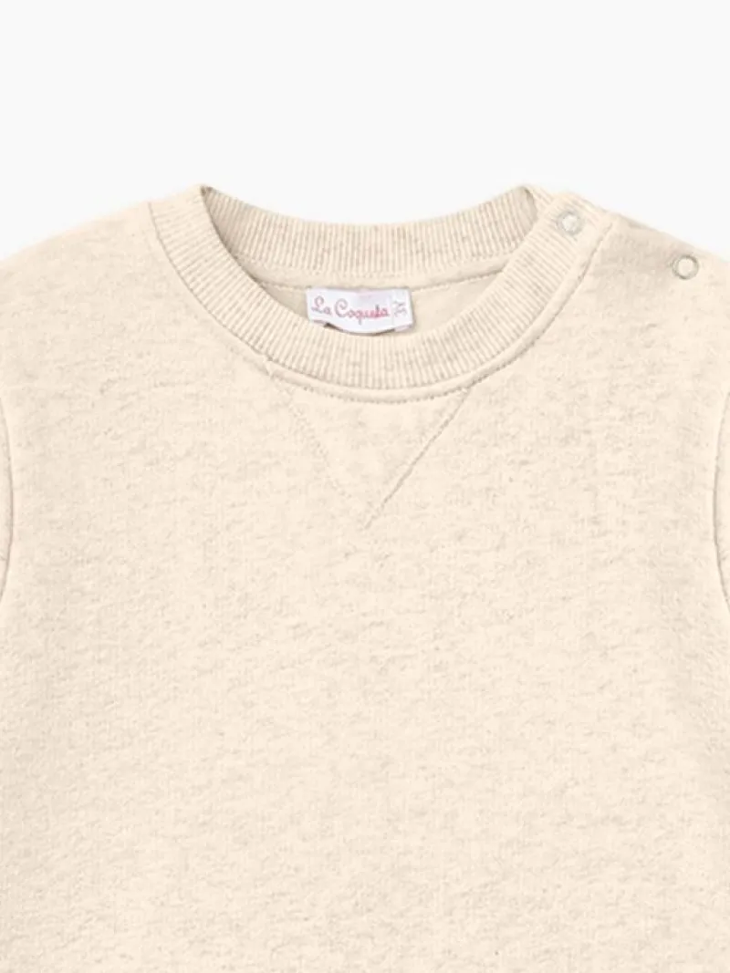 La Coqueta View All | Shirts & Tops^Oatmeal Melange Allyson Baby Sweatshirt