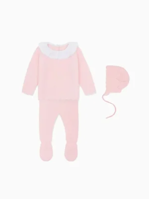 La Coqueta View All | Knitted Clothes & Accessories^Pink Fernanda Cashmere Baby Girl Gift Box Set