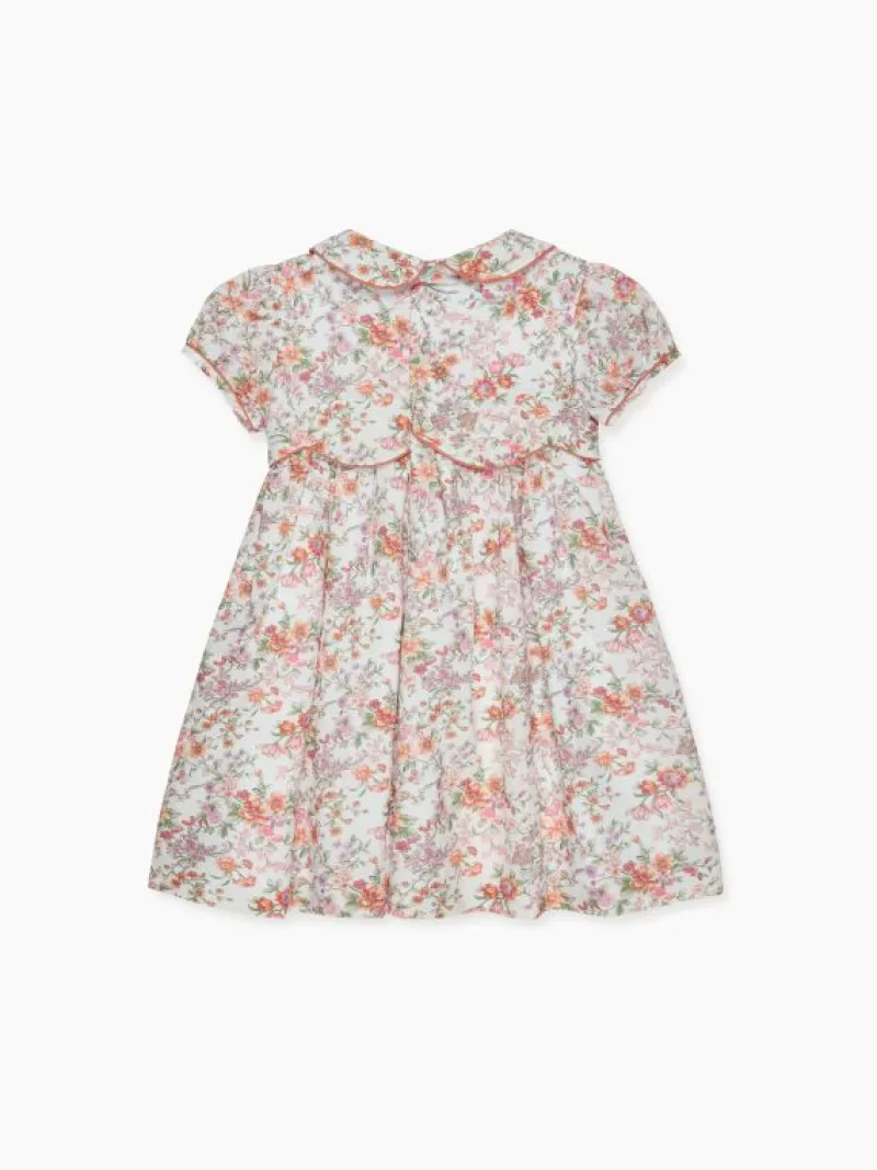 La Coqueta Dresses^Pink Floral Romina Girl Dress