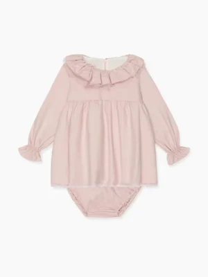 La Coqueta View All | Dresses & Sets^Pink Otillie Baby Girl Set