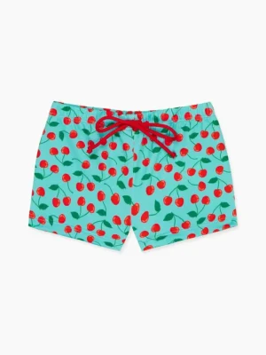 La Coqueta View All | Shorts & Pants^Red Cherry Bravo Baby Boy Swim Shorts